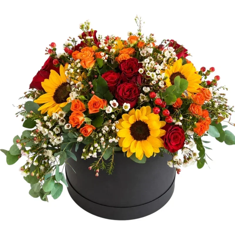 Autumn Glow Luxury Hat Box